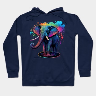 Elephant - Cosmic Clouds Hoodie